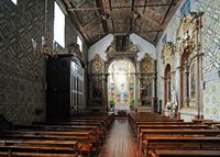 Le monastère Sainte-Claire de Funchal à Madère. L'intérieur de l'église de Santa Clara. Cliquer pour agrandir l'image dans Adobe Stock (nouvel onglet).