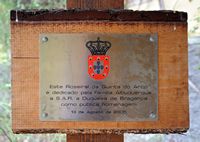 Le village d'Arco de São Jorge. Roseraie, quinta do Arco. Cliquer pour agrandir l'image.