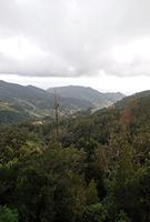 La ville de Machico à Madère. La vallée de Machico vue depuis la Quinta da Junta à Santo Da Serra. Cliquer pour agrandir l'image.