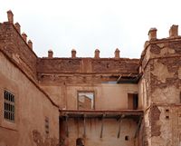 La ville de Telouet au Maroc. Casbah de Telouet. Cliquer pour agrandir l'image dans Adobe Stock (nouvel onglet).