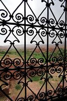 La ville de Telouet au Maroc. Casbah de Telouet. Cliquer pour agrandir l'image.