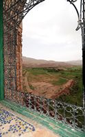 La ville de Telouet au Maroc. Casbah de Telouet. Cliquer pour agrandir l'image.
