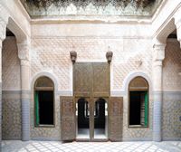 La ville de Telouet au Maroc. Casbah de Telouet. Cliquer pour agrandir l'image.