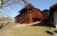 Bois. Maison du Bois à Marmilhat. Cliquer pour agrandir l'image.